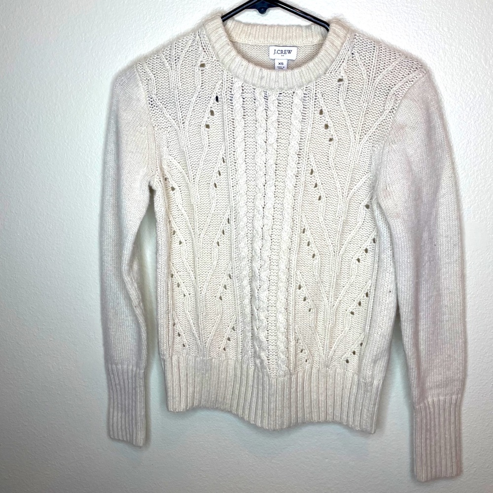 J. Crew Sweater XS Cream